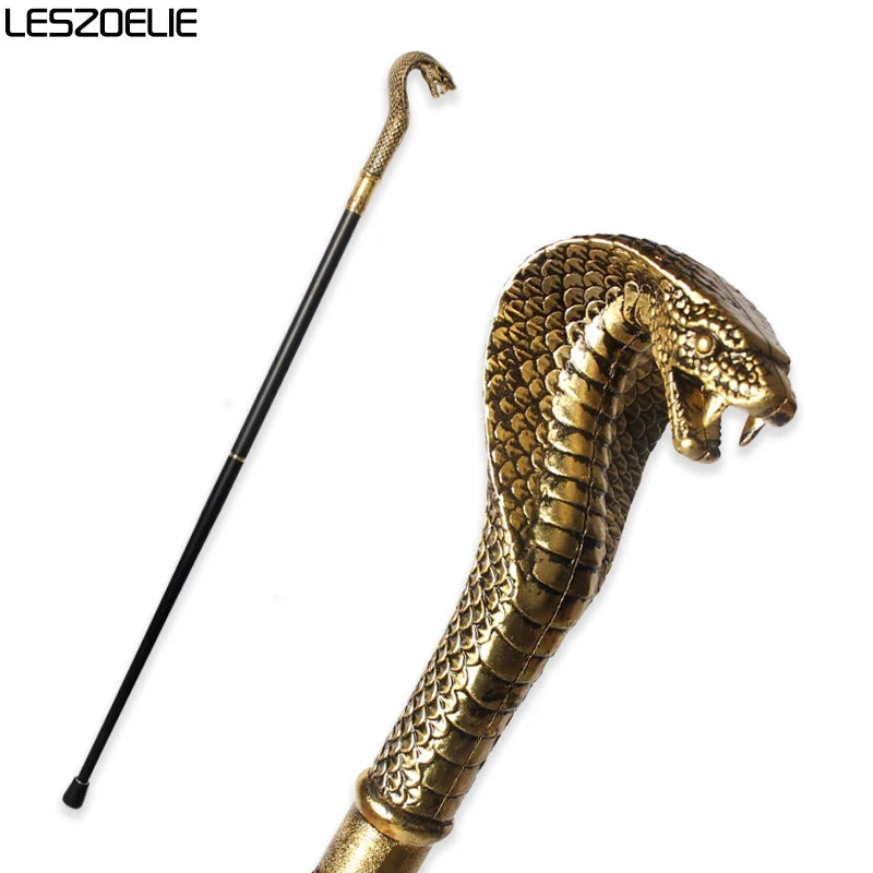 Cobra-Head Luxury Walking Stick Canes Men and Women Decorative Elegant Fashion Vintage Hand Cane Walking Stick