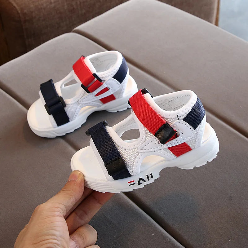 summer children's sandals baby toddler shoes girls beach shoes soft bottom non-slip boys sports sandals