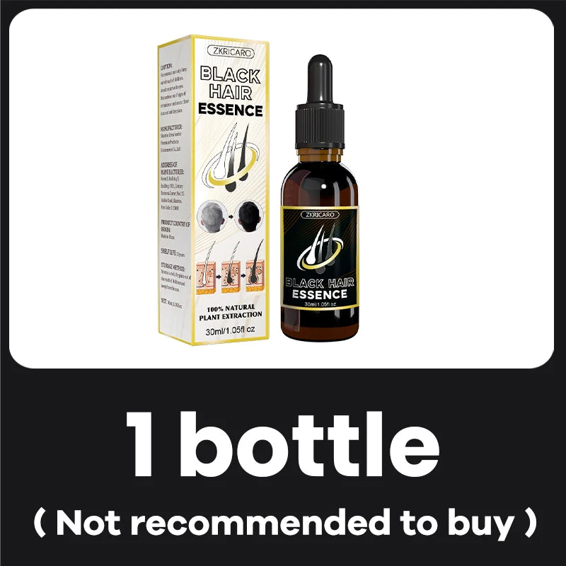 Repair the original ecology of black hair