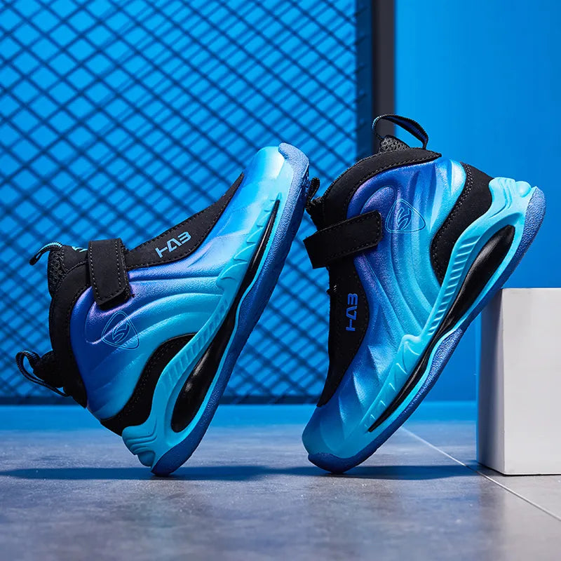 Trend Cool Kids Shoes Leather Lightweight Breathable Boy Girl Sneakers