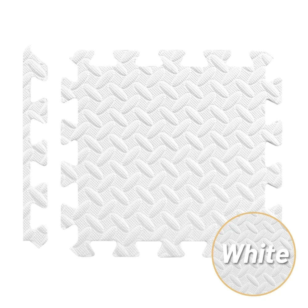 4~20Pcs Puzzle Fitness Mat, Eva Interlocking Foam Floor Tiles, Home Gym Equipment Mat, Non-Slip Floor Mat for Kids
