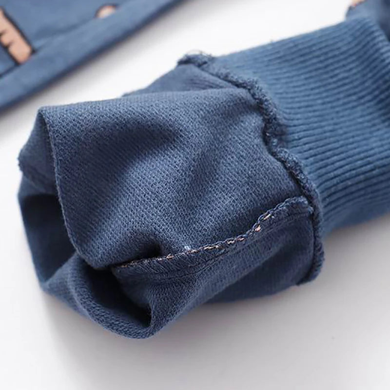 Little maven Boys Children Clothing Set Animal Tiger Print Sweatshirts Pants Sets