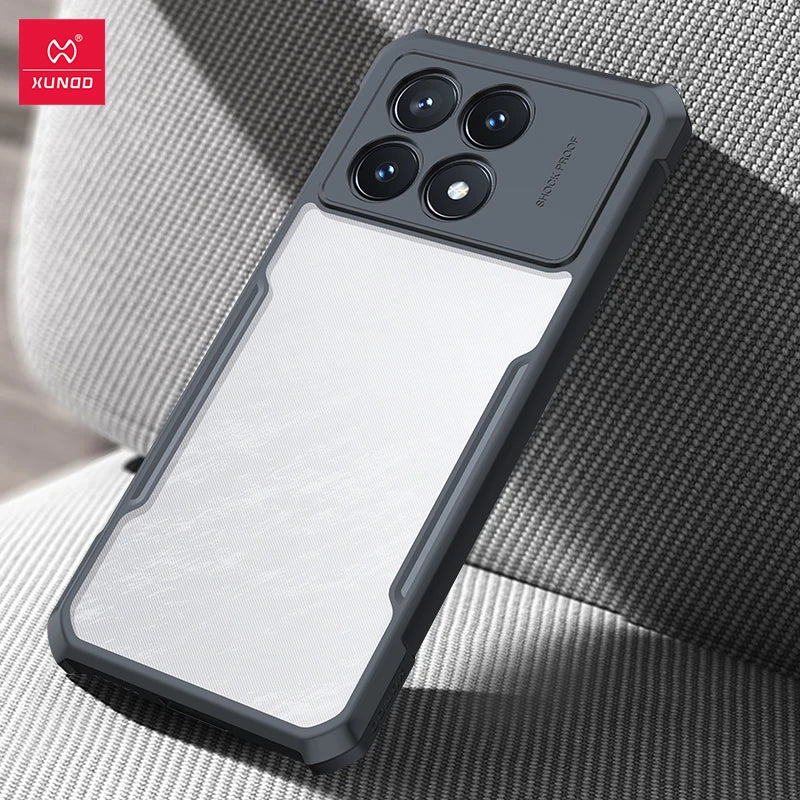 Poco X6 Pro Case For Poco X6 Transparent Phone Cover Shockproof Bumper Protective Shell Cases