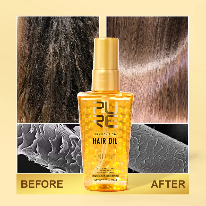 Morocco Argan Oil Nourishing Hair Oil Smoothing Shine Soft Hair Serum Repair Damaged Frizz Dry Hair Treatment Hair Care