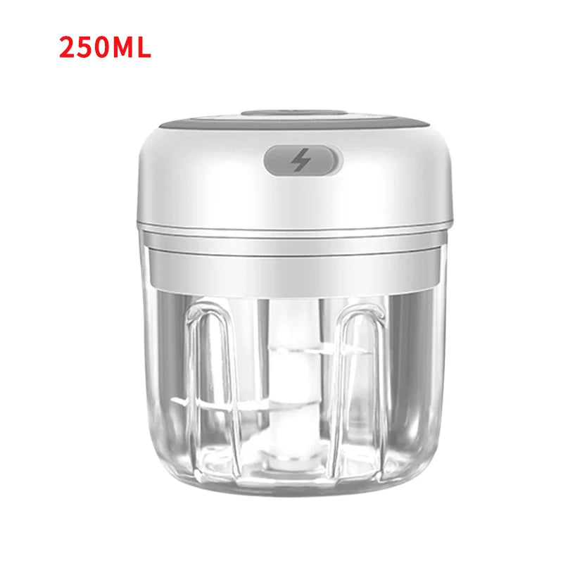 Grinder Electric Garlic Crusher Food Chopper Mini Garlic Press Vegetable Chopper Masher Machine USB Kitchen Gadgets