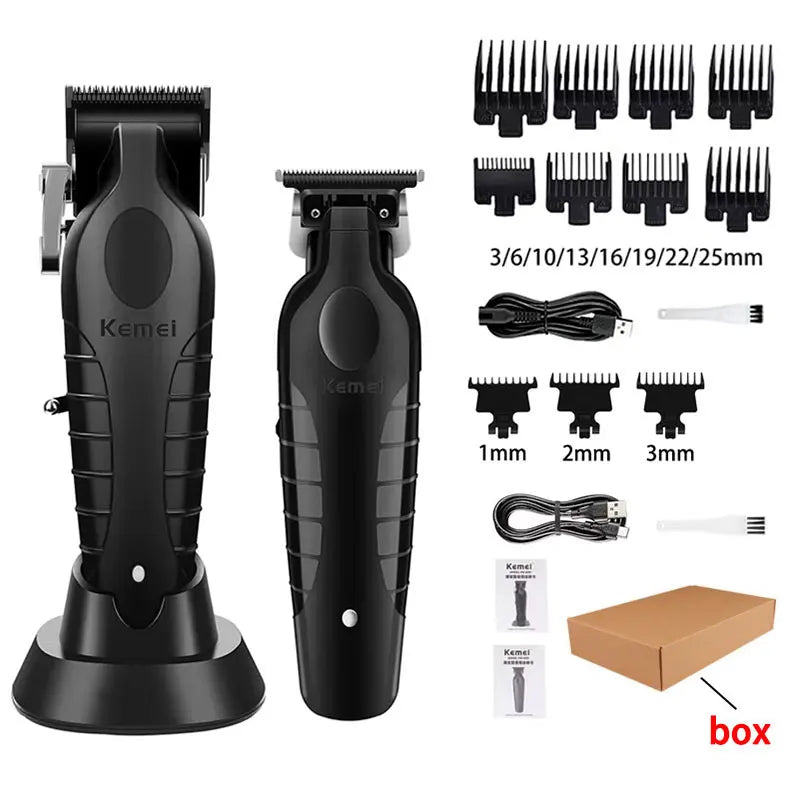 Kemei KM-2296 KM-2299 KM-1102 Hair Clipper Kit Men's Electric Shaver Hair Trimmer