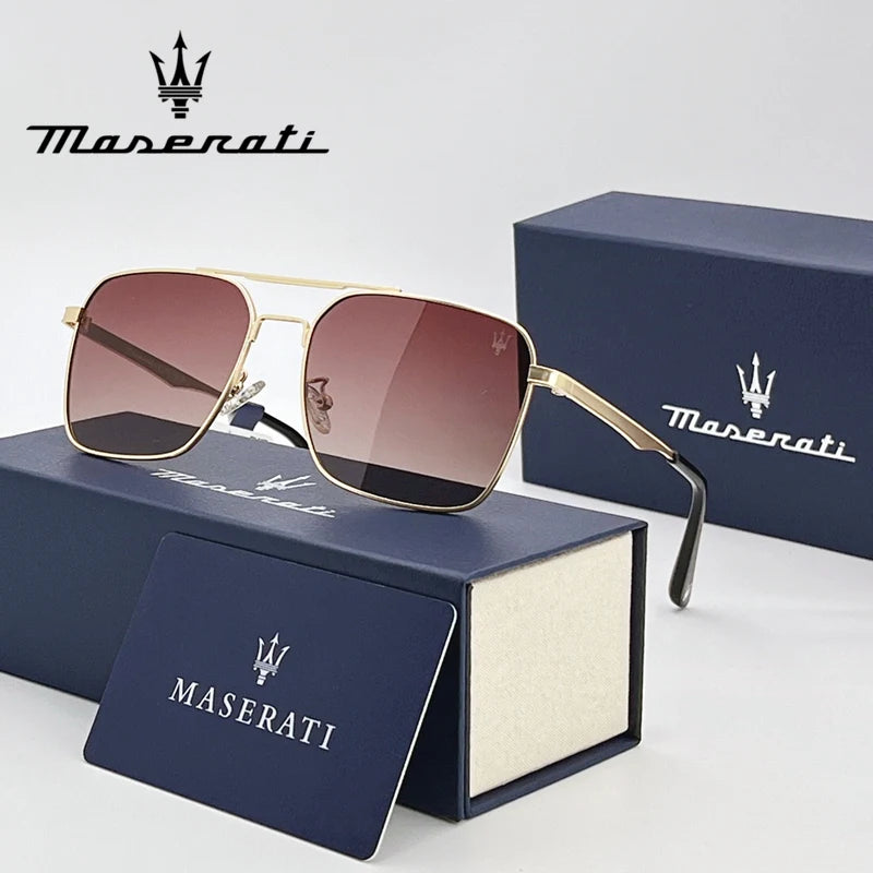 MASERATI Car High End Glasses, For Maserati Ghibli Quattroporte, Grecale GranTurismo UV400, Driver Sunglasses