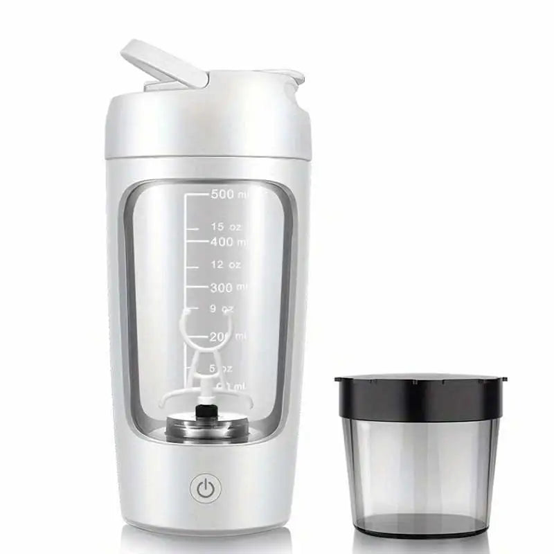 500ML Electric Protein Powder Mixing Cup Automatic Shaker Bottle Mixer Shake Bottle Milk Coffee Blender Kettle