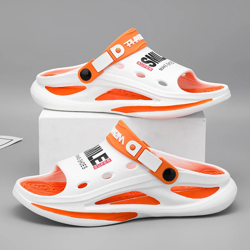 2024 Men's Outdoor Sandals Slippers Beach Casual Shoes Men Women Beach Sandals