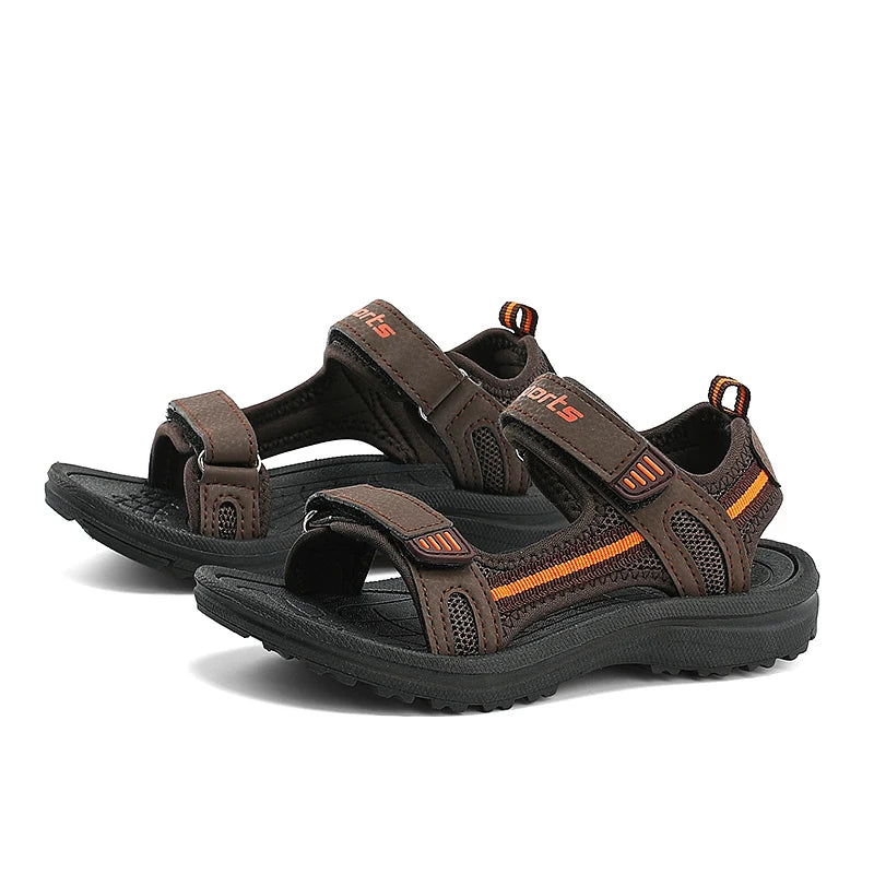 Summer Breathable Sport Sandals for Boys Beach Shoes Kids Soft Sole Comfortable Open Toe Sandals