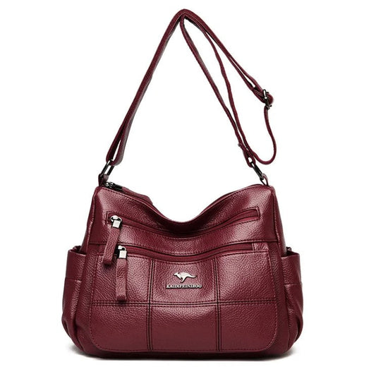 Leather handbags for women