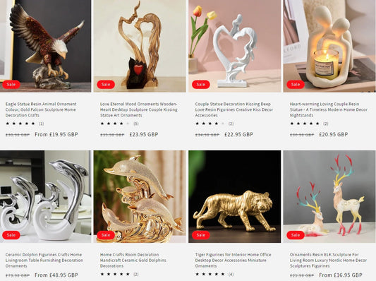 Decorative Ornaments - Sculptures & Figurines