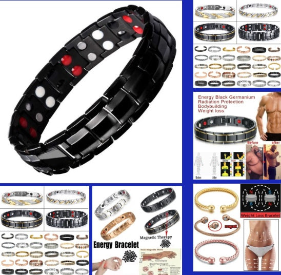 Ladies magnetic therapy bracelets