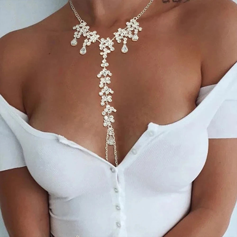 Jewellery Chain Necklace Water Drop Nipple Chain Jewelry