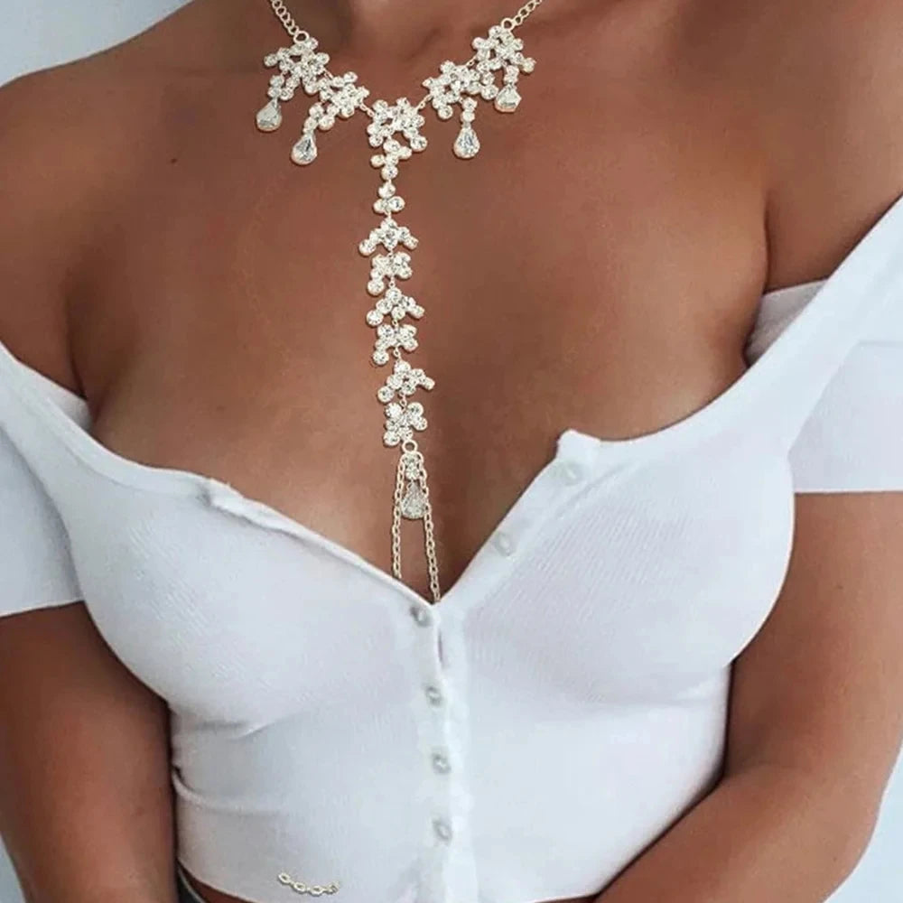 Jewellery Chain Necklace Water Drop Nipple Chain Jewelry