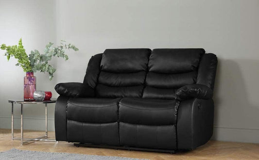 DProT Recliner Sofa Leather bonded Reclining Lazyboy Sofa Suite Sofas Chair 3 2 or 1 (2 Seater Sofa) - Hiron Store