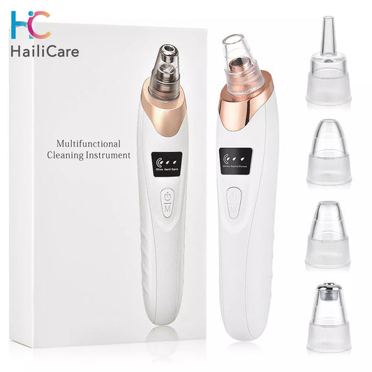 Electric Blackhead Remover Vacuum Acne Cleaner Black Spots Removal Facial Deep Cleansing Pore Cleaner Machine Skin Care Tools - Hiron Store