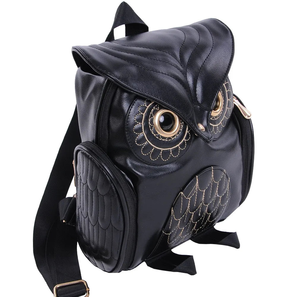 Fashion Cute Owl Backpack Women Cartoon School Bags For Teenagers Girls,Ladies travel bag student school backpacks - Hiron Store