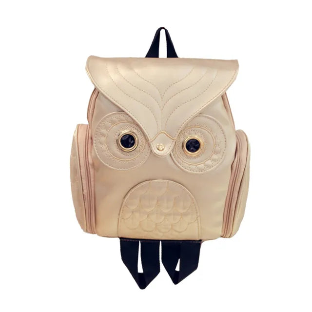 Fashion Cute Owl Backpack Women Cartoon School Bags For Teenagers Girls,Ladies travel bag student school backpacks - Hiron Store