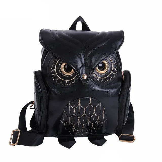 Fashion Cute Owl Backpack Women Cartoon School Bags For Teenagers Girls,Ladies travel bag student school backpacks - Hiron Store