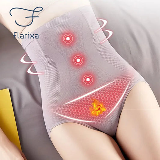 Flarixa Body Shaper Women's Seamless High Waist Postpartum Hip Lift Shaping Panties Slimming Underwear Corset Body Shaping Pants - Hiron Store