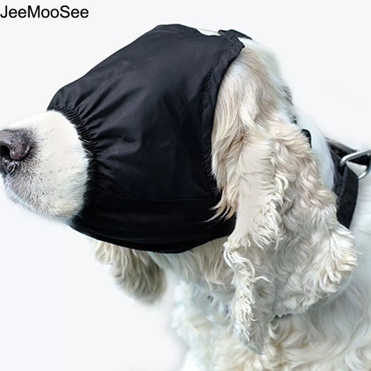 Dog Calming Cap Eye Mask Nylon Shading Pet Anxiety Mask Muzzle Dog Blindfold for Grooming Anti Car Sickness - Hiron Store