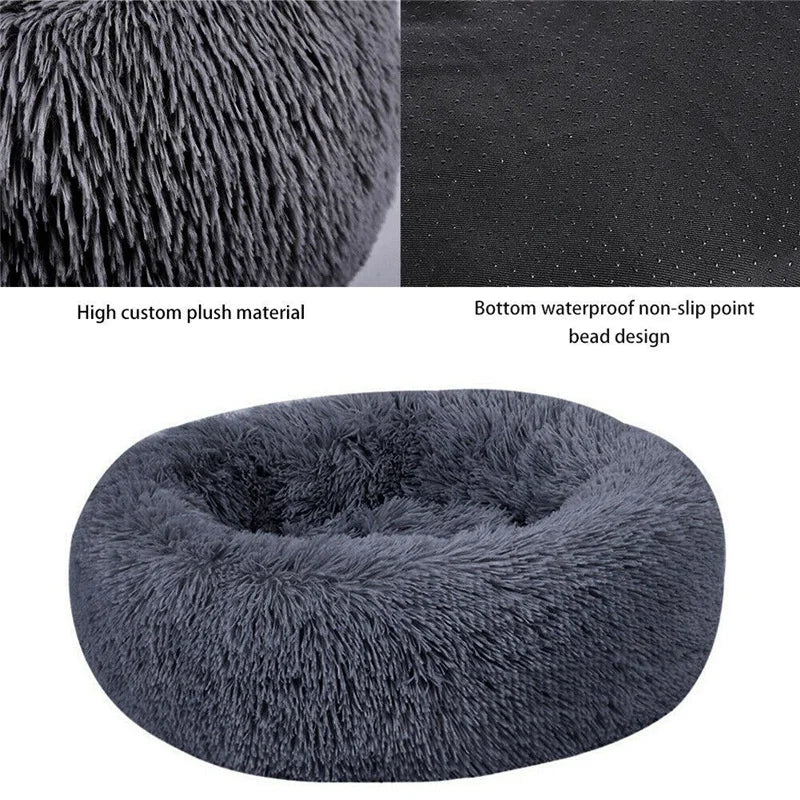 Donut Mand Dog Accessories for Large Dogs Cat's House Plush Pet Bed for Dog XXL100CM