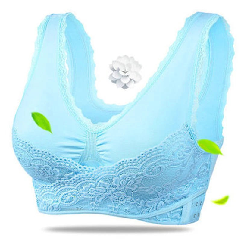 Push high thick breathable gather large size chest underwear bra underwear yoga sports seamless vest bras