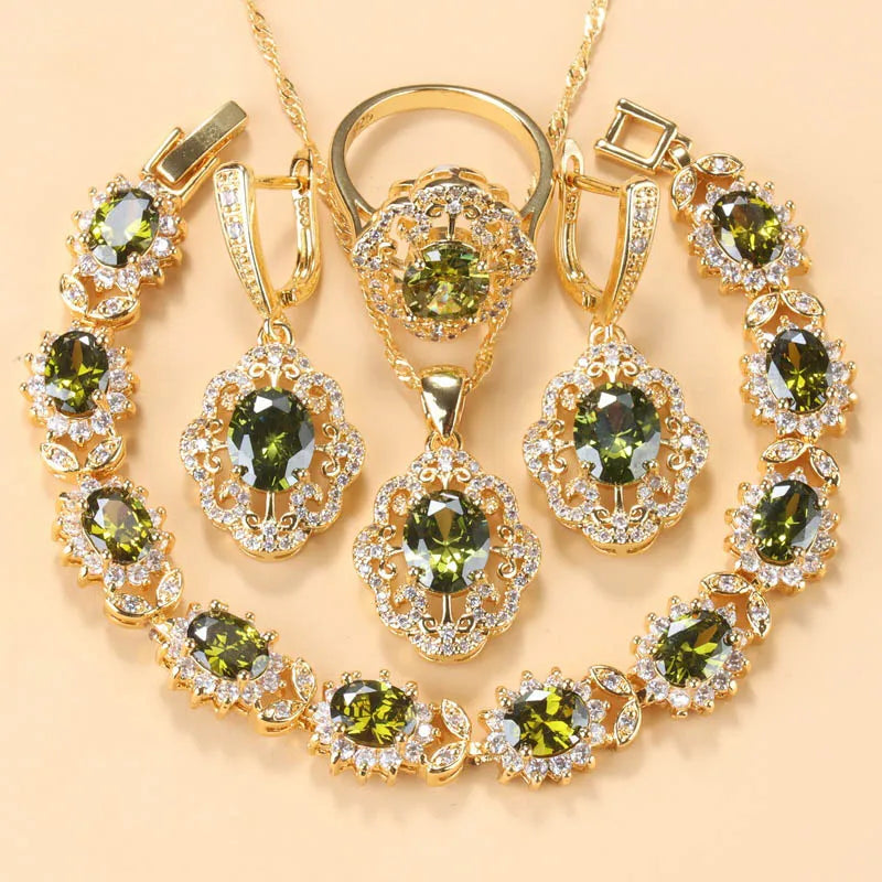Necklace, Earrings, Bracelet, Ring, Jewellery Sets,