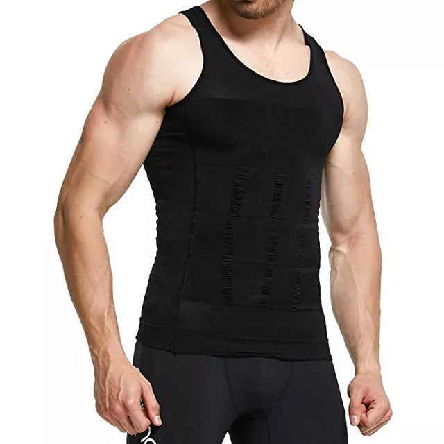 Slimming Vest Men's Slimming Underwear Body Shaper Waist Cincher Corset Men Shaper Vest Body Slimming Tummy Belly Body Shapewear - Hiron Store