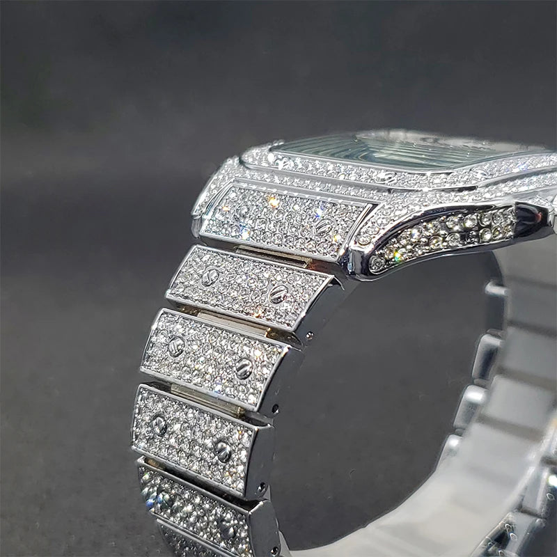 Watches For Men Diamond Watch Quartz Wristwatches