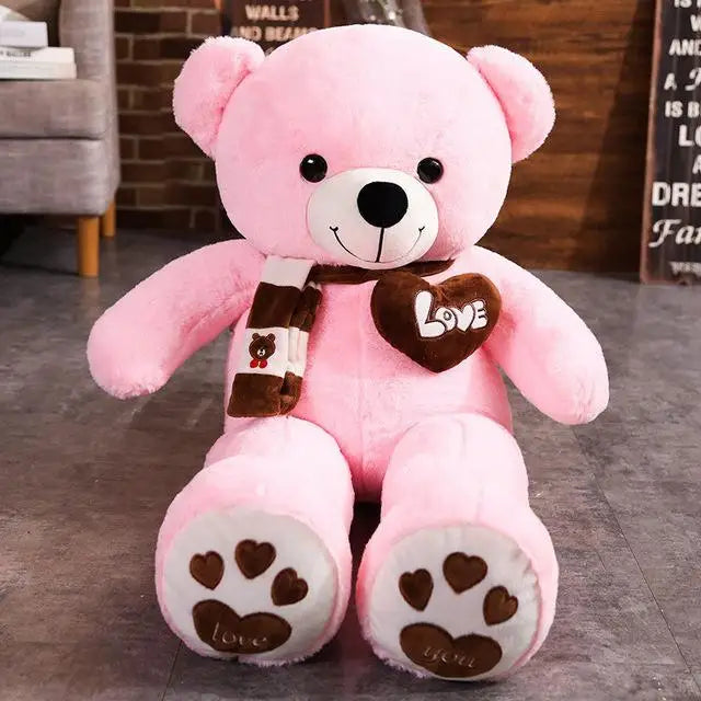 High Quality 4 Colors Teddy Bear Plush Toys Doll Pillow Kids Lovers Birthday Baby Gift