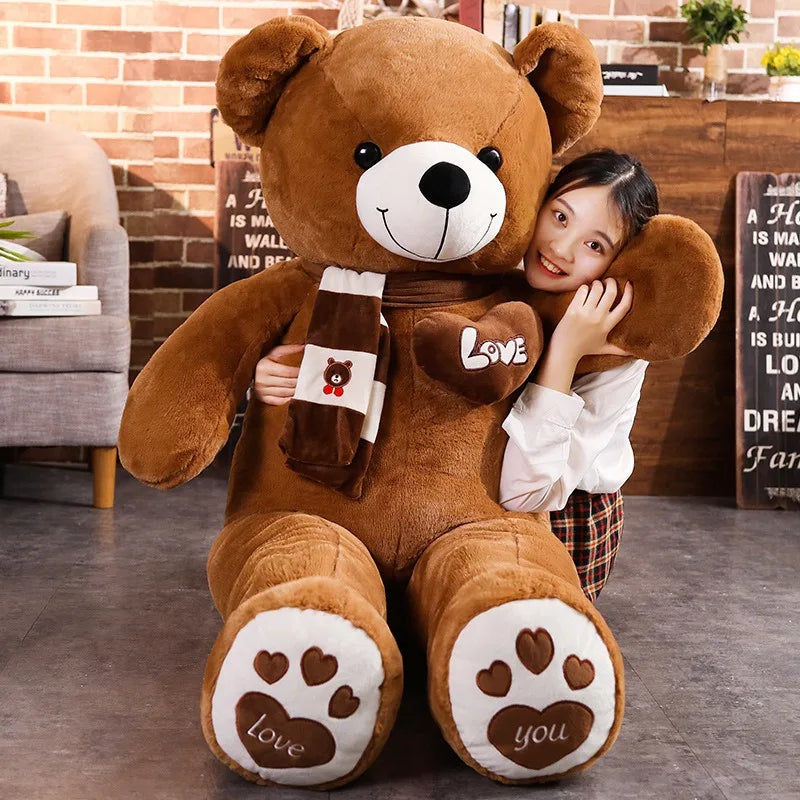 High Quality 4 Colors Teddy Bear Plush Toys Doll Pillow Kids Lovers Birthday Baby Gift