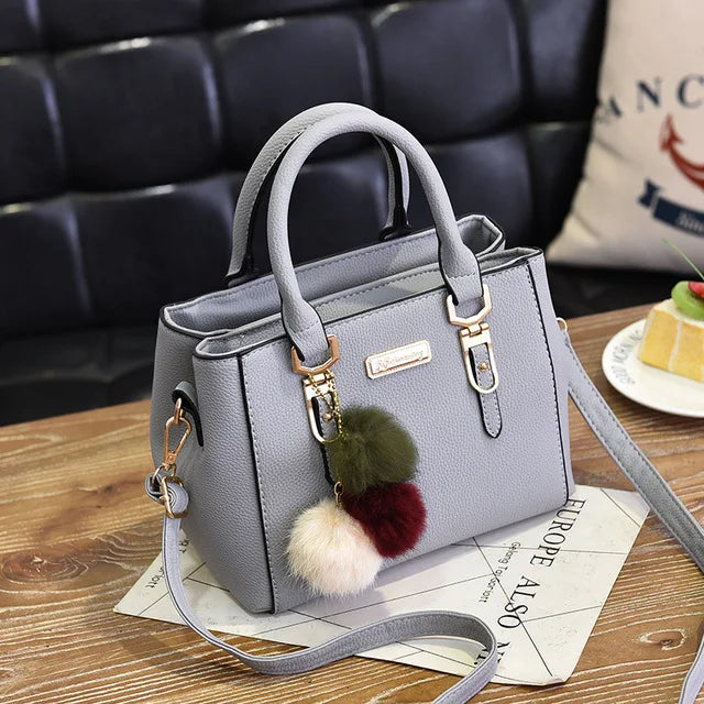 handbag shoulder bag ladies Messenger bag hairball bags high quality bag