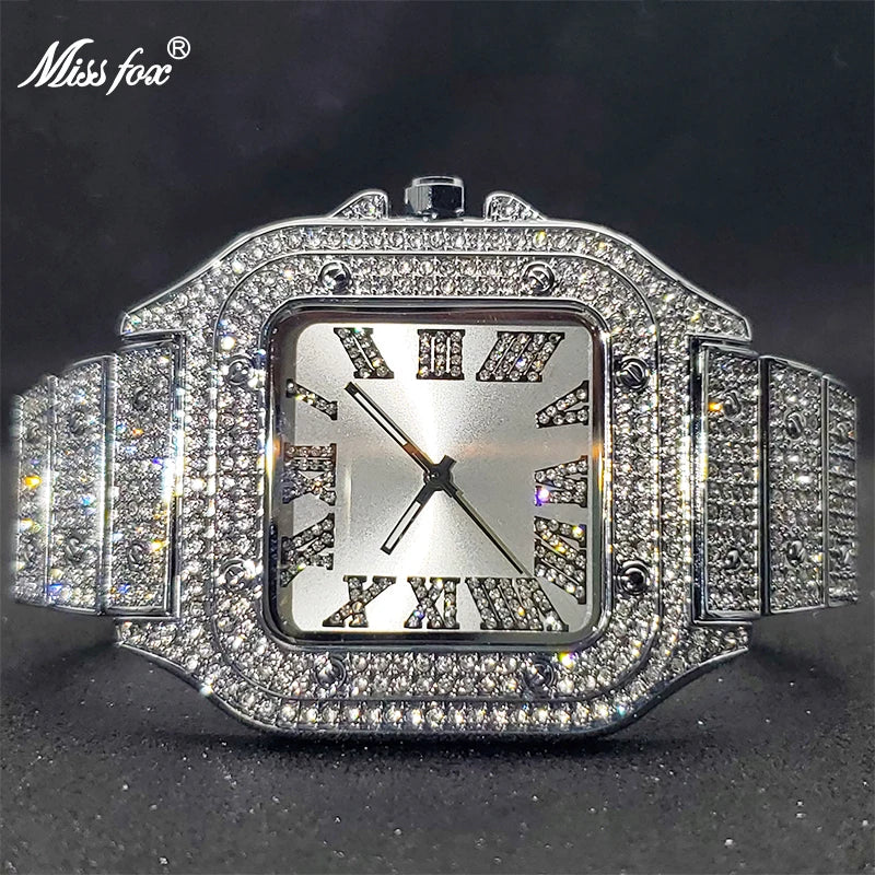 Watches For Men Diamond Watch Quartz Wristwatches