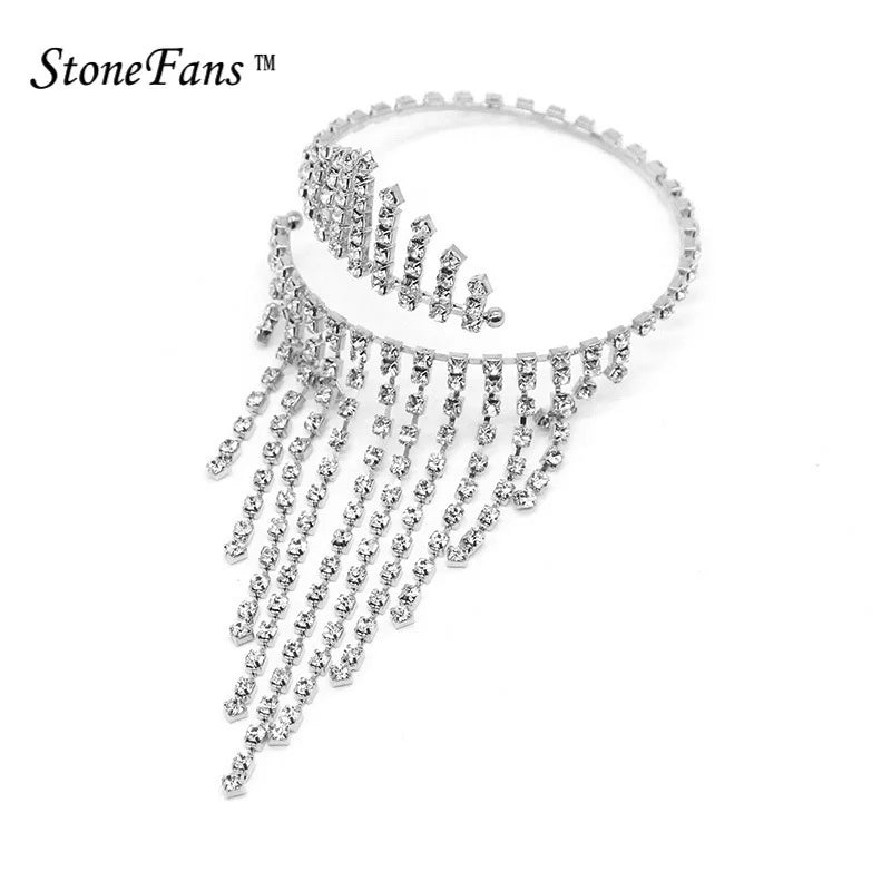 Charm Stretch Arm Bracelet Bangle For Women Wedding