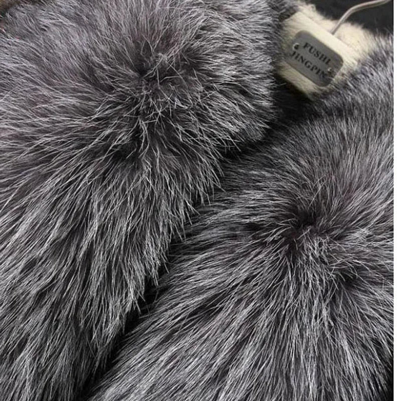 New fox hair women's faux fur vest jacket for autumn winter