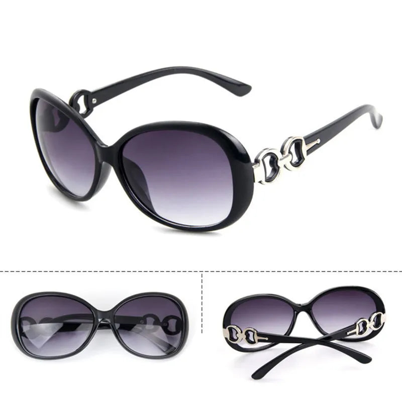 Luxury Italian Black Sunglasses Women Brand Designer Full Star Sun Glasses Ladies Eyewear