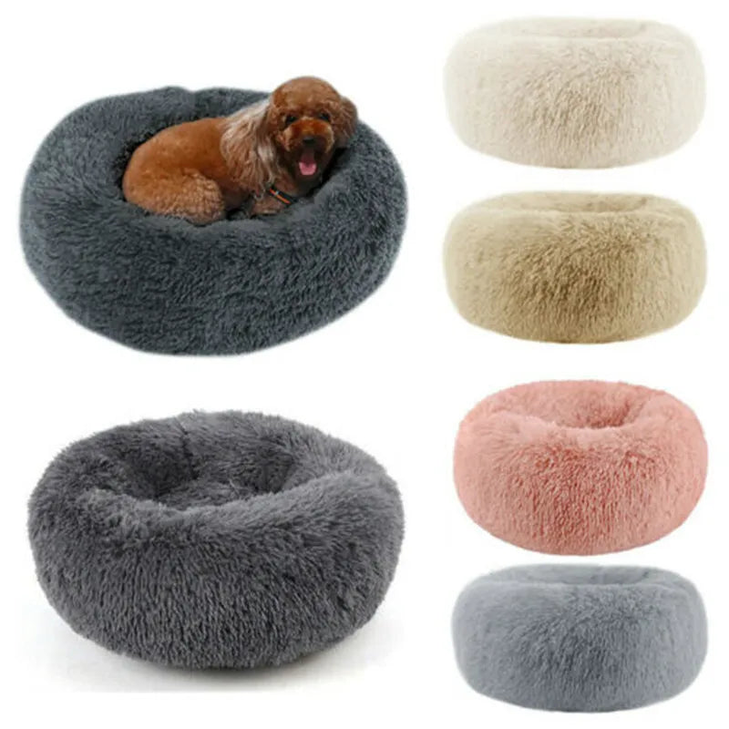 Donut Mand Dog Accessories for Large Dogs Cat's House Plush Pet Bed for Dog XXL100CM