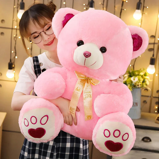 New Huggale High Quality Toy Cute Cartoon Big Teddy Bear Plush Toys Doll Birthday Gift For Children