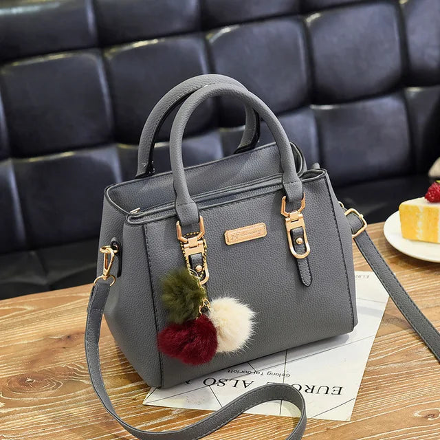 handbag shoulder bag ladies Messenger bag hairball bags high quality bag