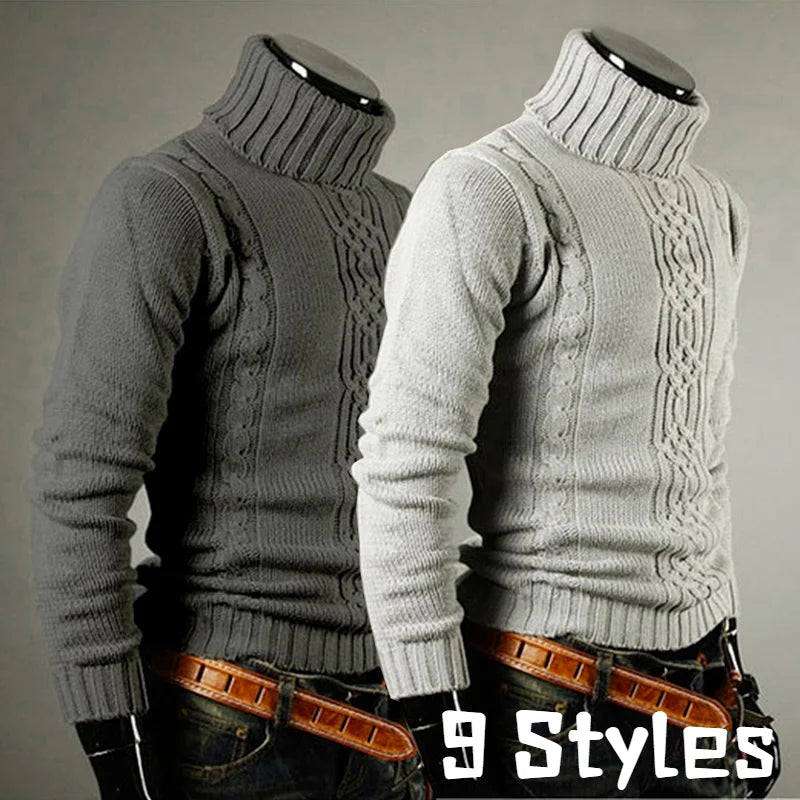 Winter Men's High Quality Sweater Thicken Sweater Casual