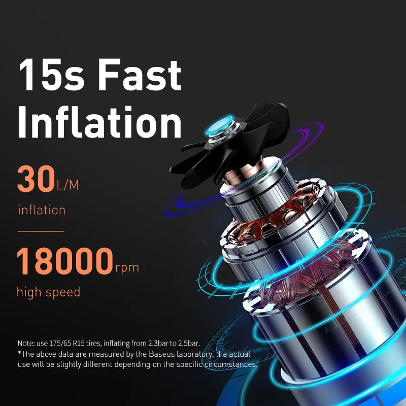 Mini Car Air Compressor 12V 150PSI Portable Car Tire Inflator Smart Digital Inflatable Pump For Car Bicycle Boat Air Pump - Hiron Store