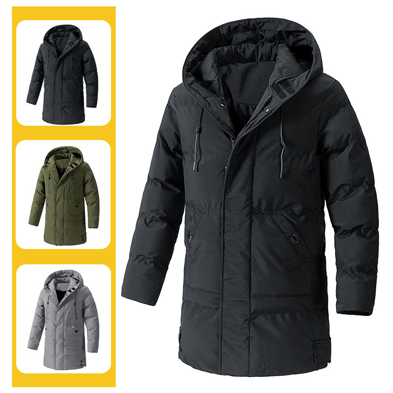 2027 Winter New Cotton Jacket, Clothes Men's Korean Style, Casual Comfortable Fashion All-match Windproof Cotton Coat Jacket