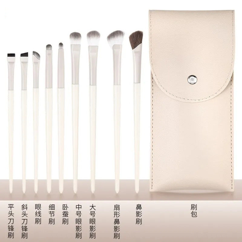 8 Makeup Brush Set Portable Soft Hair Powder Concealer Eye Shadow Blush Foundation Brush Full Set Beauty Tools