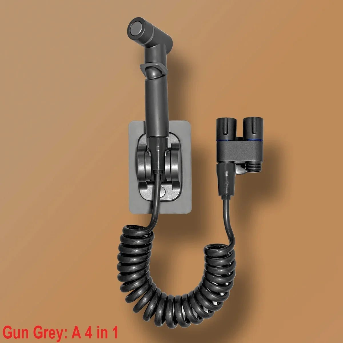 handheld Bidet toilet sprayer set double outlet angle valve bathroom shower accessories