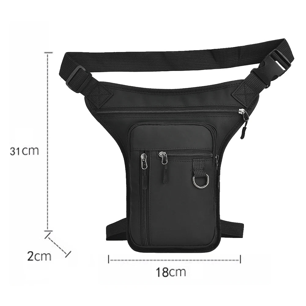 Tactical Travel Bag Waterproof Motorcycle Waist Leg Bags