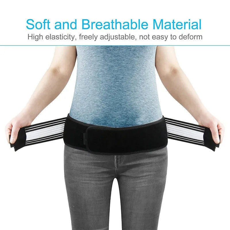 Belt Lower Back Support-Hip Braces for Hip Pain Pelvic Support Belt Sciatica Pelvis Lumbar Pain Relief - Hiron Store