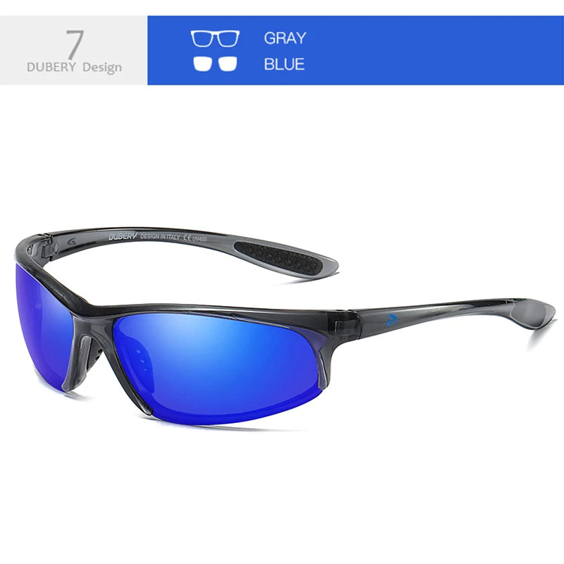 DUBERY Polarized UV400 Protection, Sunglasses For Men And Women, 8 Colors Model 185
