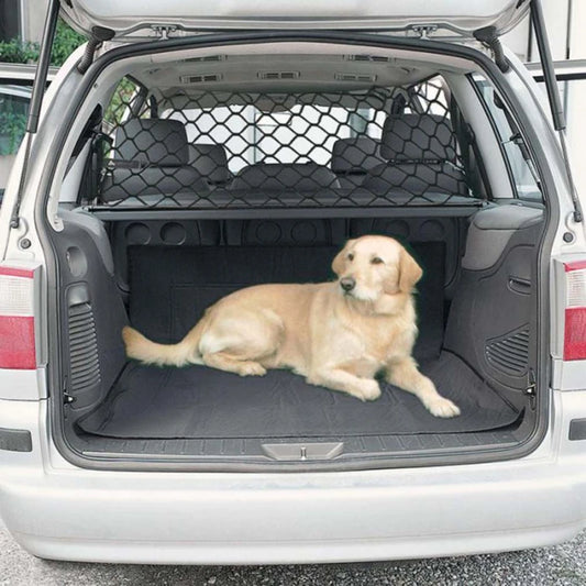 Car Dog Barrier Seat Net Organizer Universal Stretchy Auto Backseat Storage New - Hiron Store